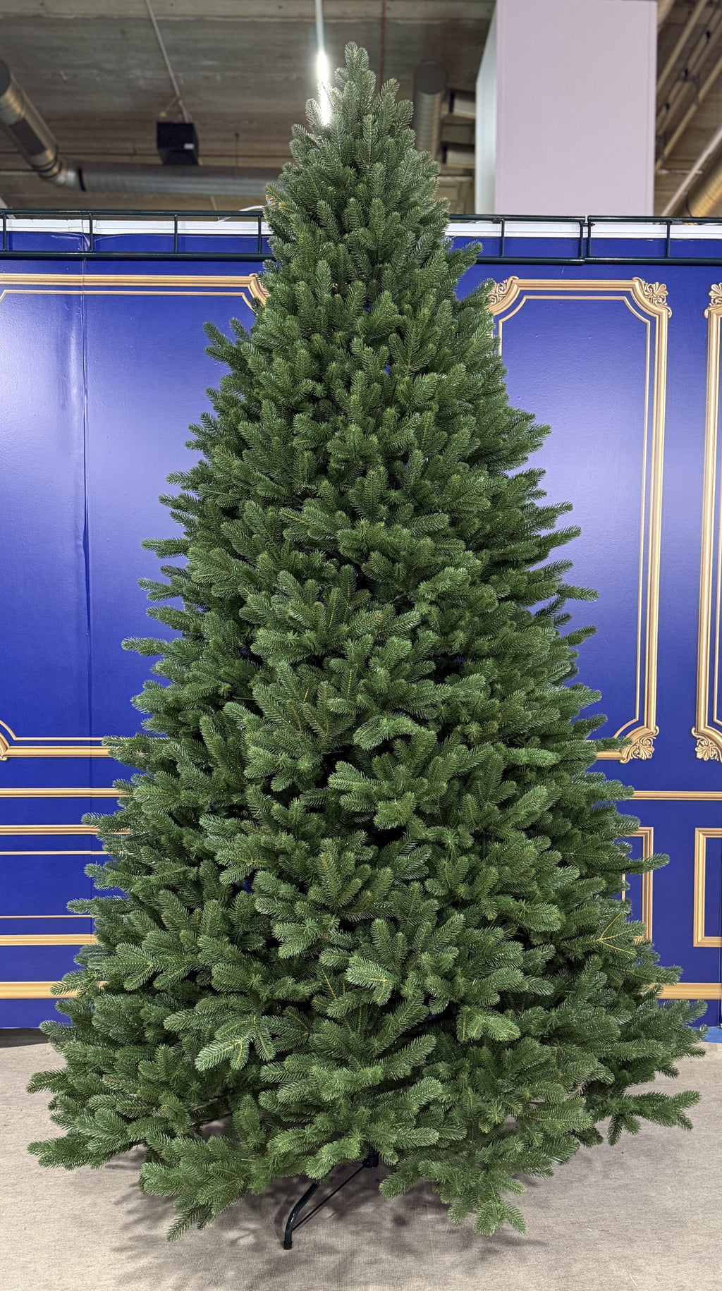 Ukrainian Prime Christmas tree on display at a trade show