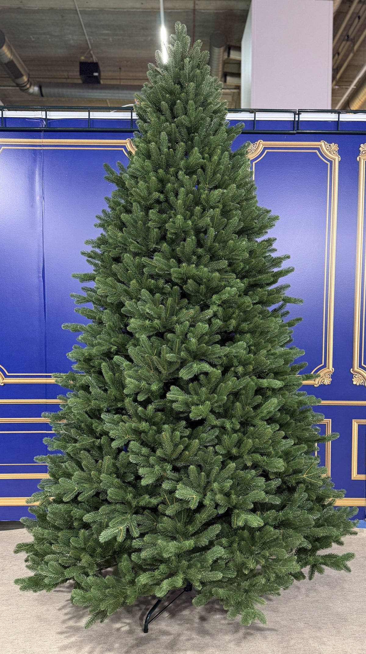 Ukrainian Prime Christmas tree on display at a trade show