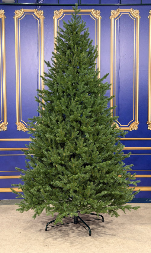 Grace molded Christmas tree, 8 ft, fully assembled and undecorated